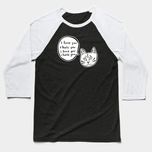 Crazy CAT Baseball T-Shirt